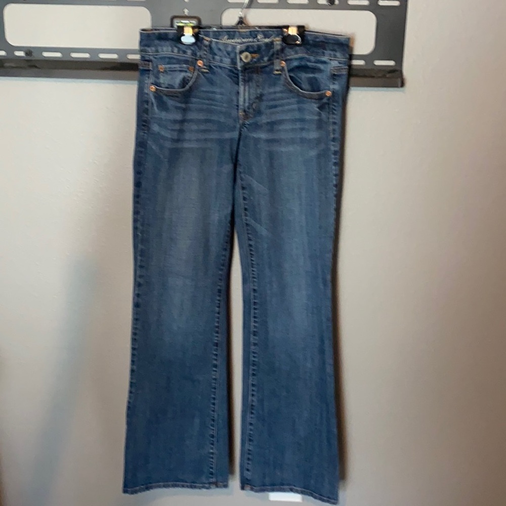 Dark American Eagle Favorite Boyfriend Jeans